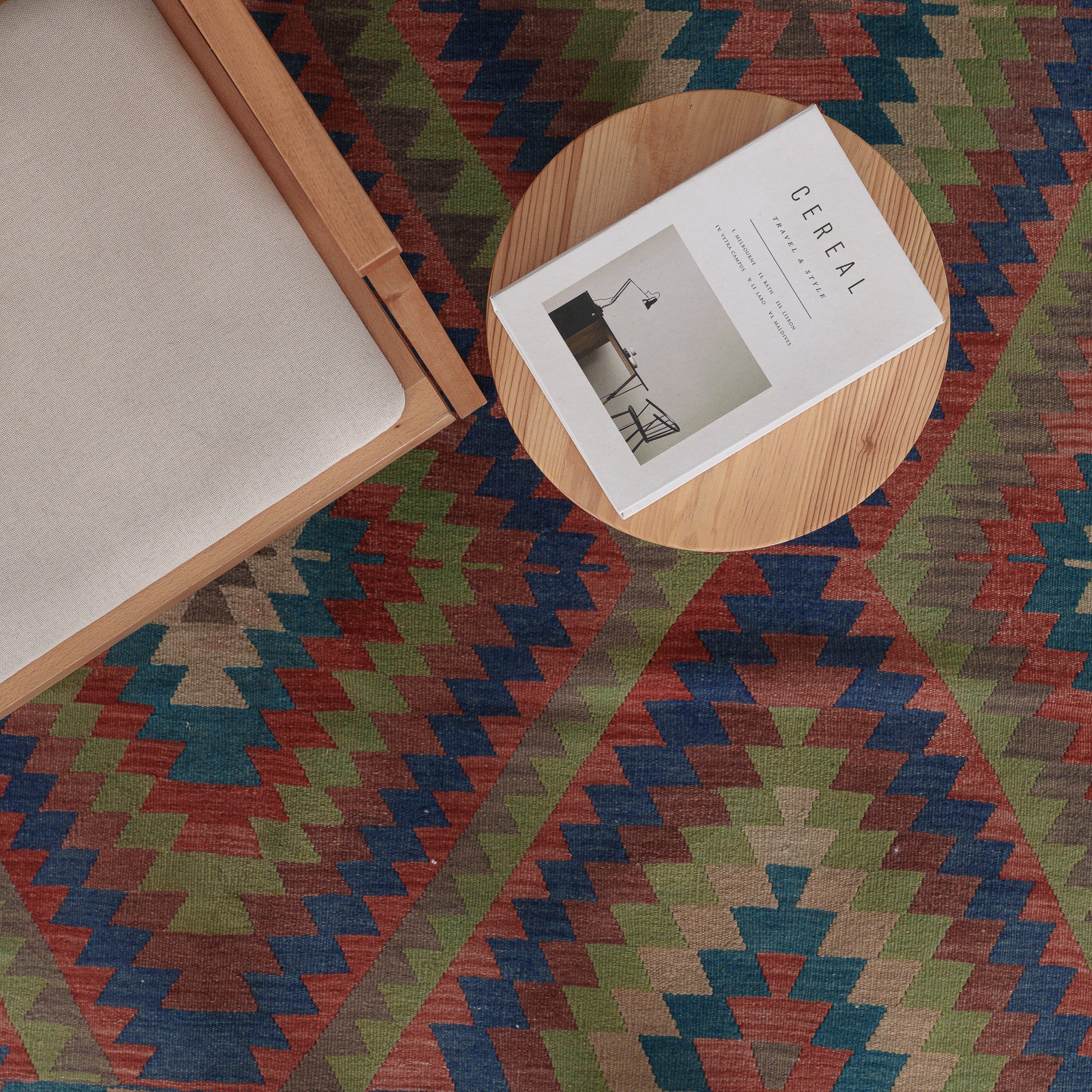 Qaelinella - Vintage Turkish Area Rug