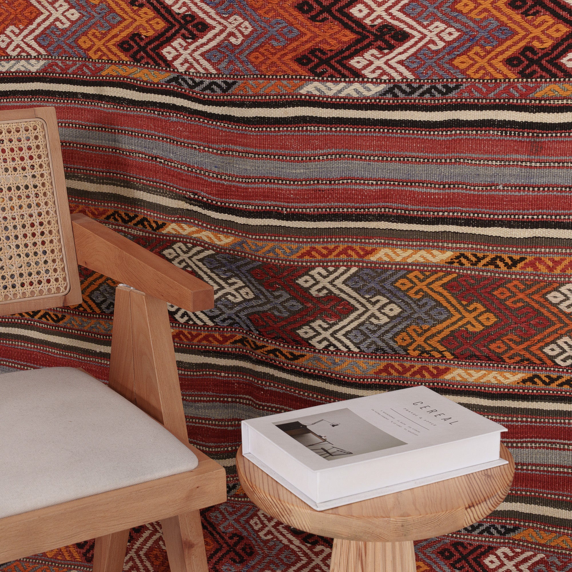 Naelisess - Vintage Turkish Small Rug