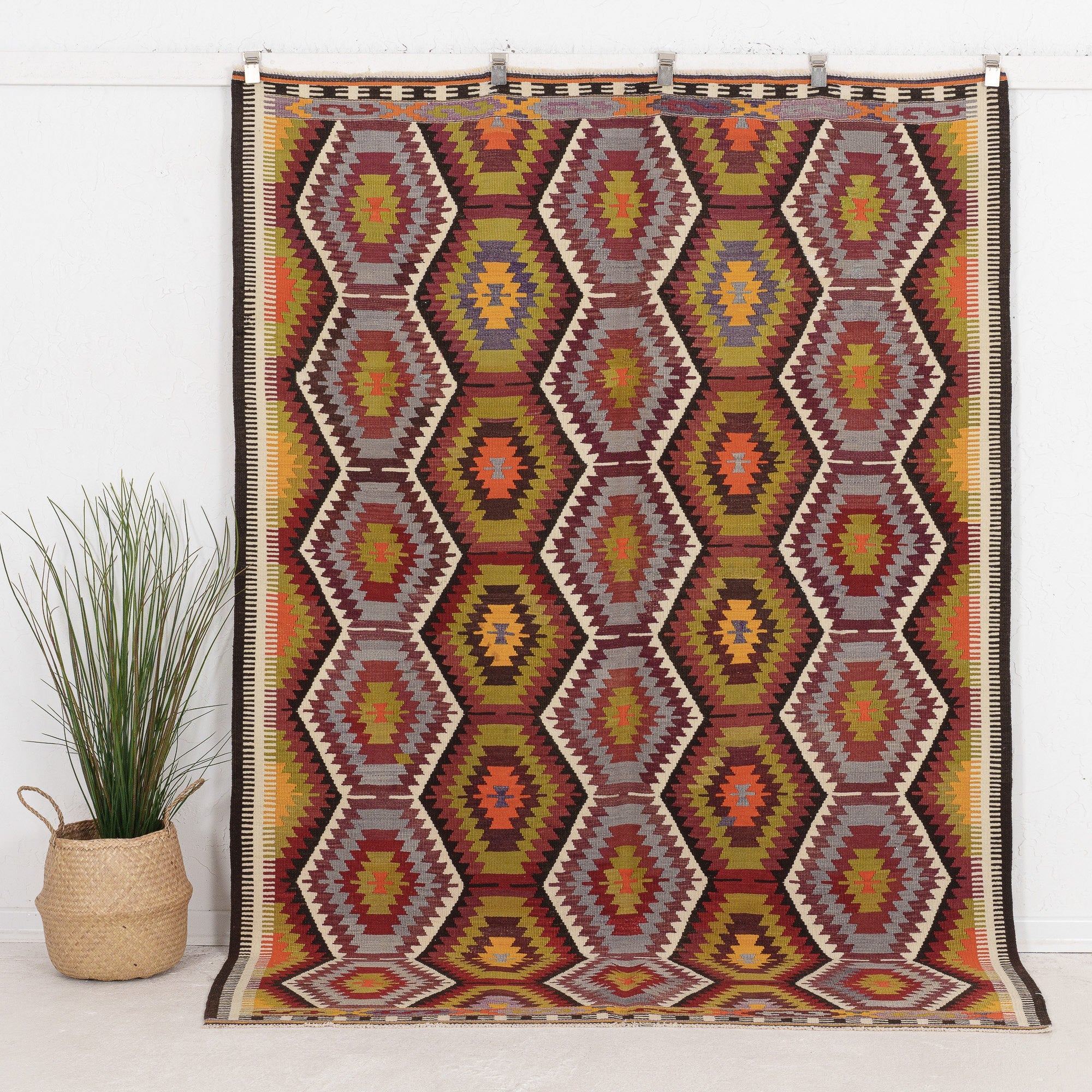 Qaelina - Vintage Turkish Small Rug