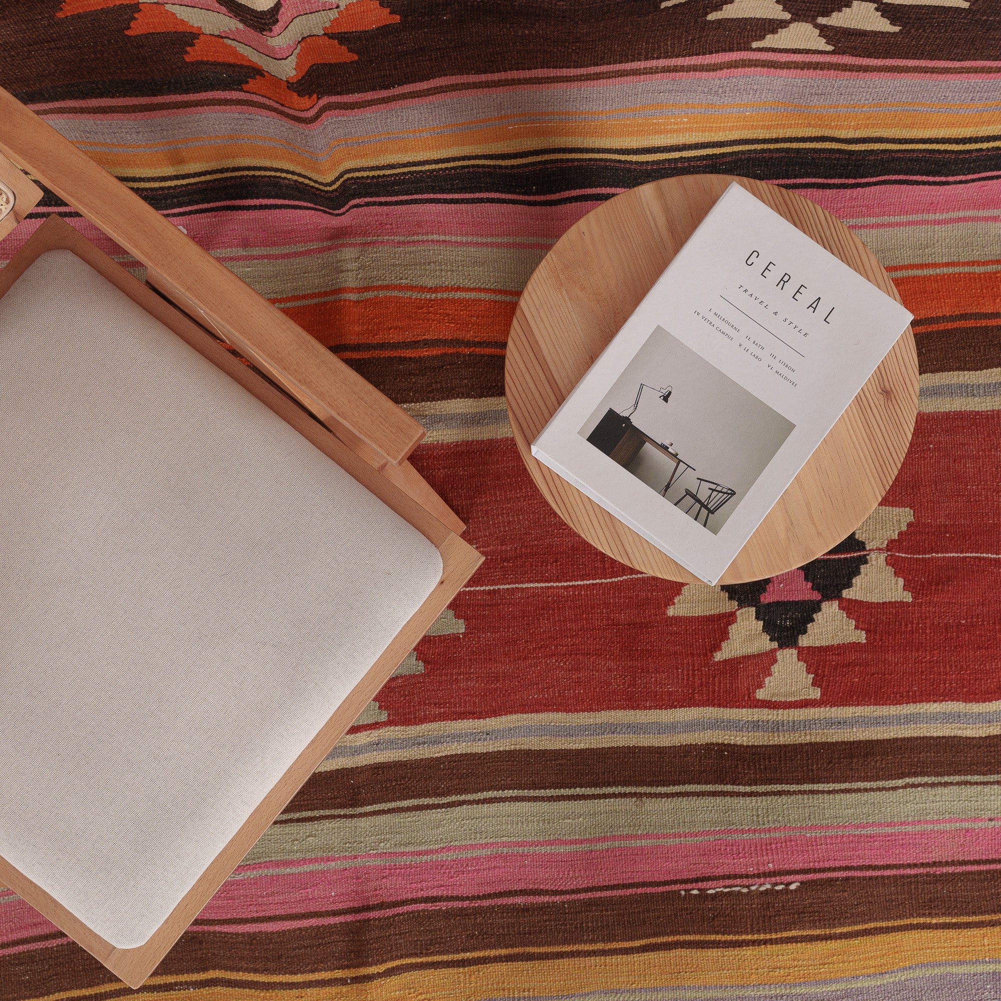 Orielaria - Vintage Turkish Area Rug