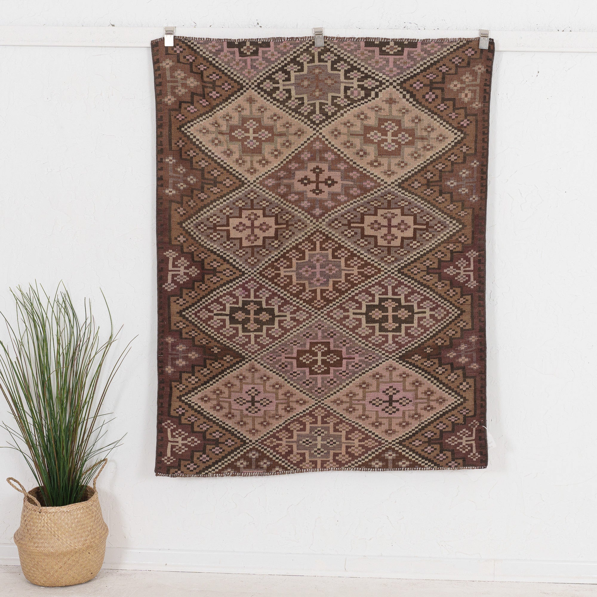 Paerisara - Vintage Turkish Small Rug