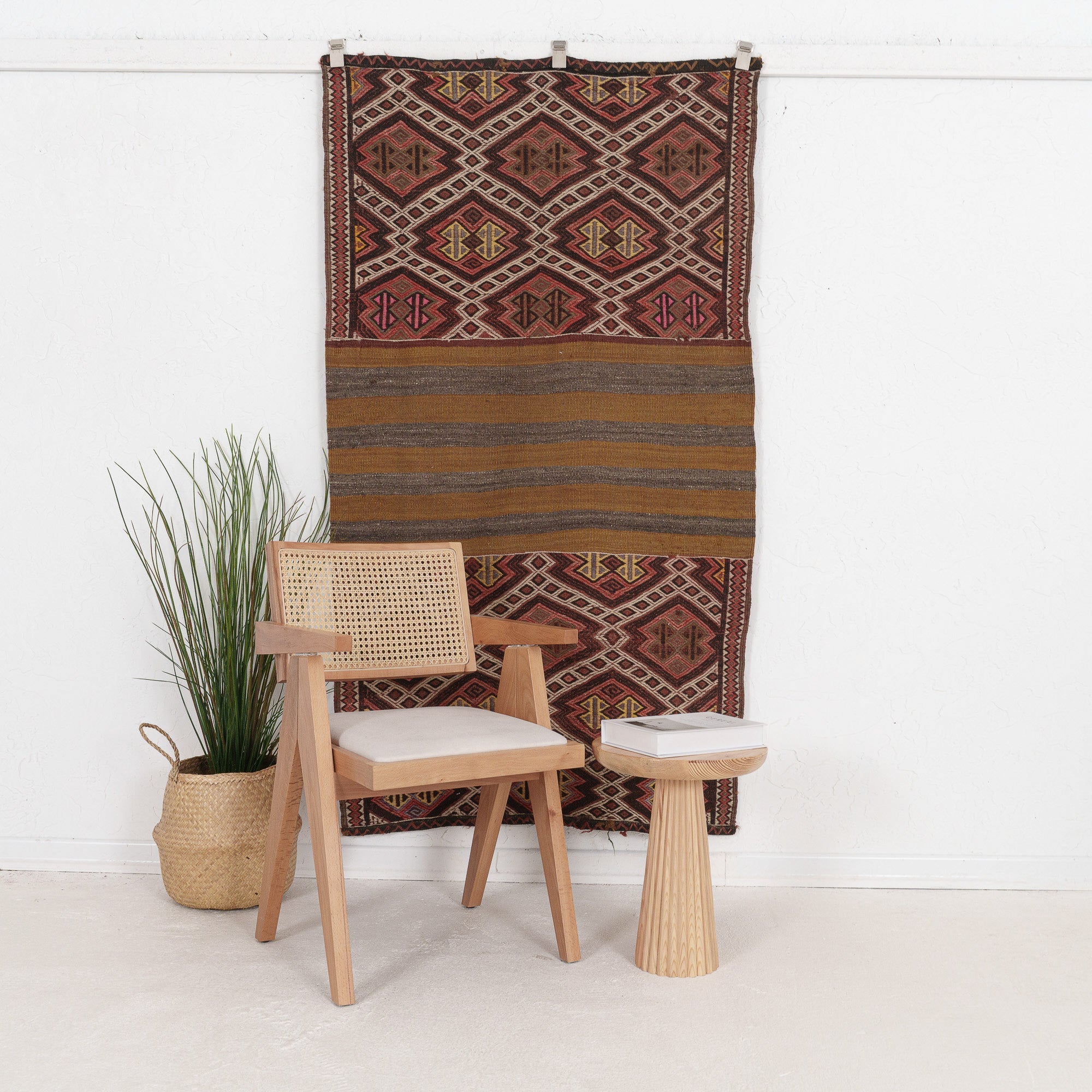 Raelisella - Vintage Turkish Small Rug