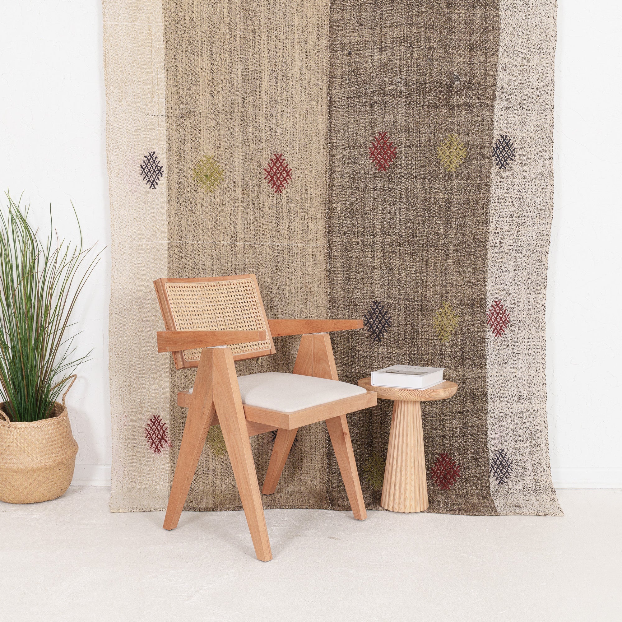 Urielara - Vintage Turkish Small Rug