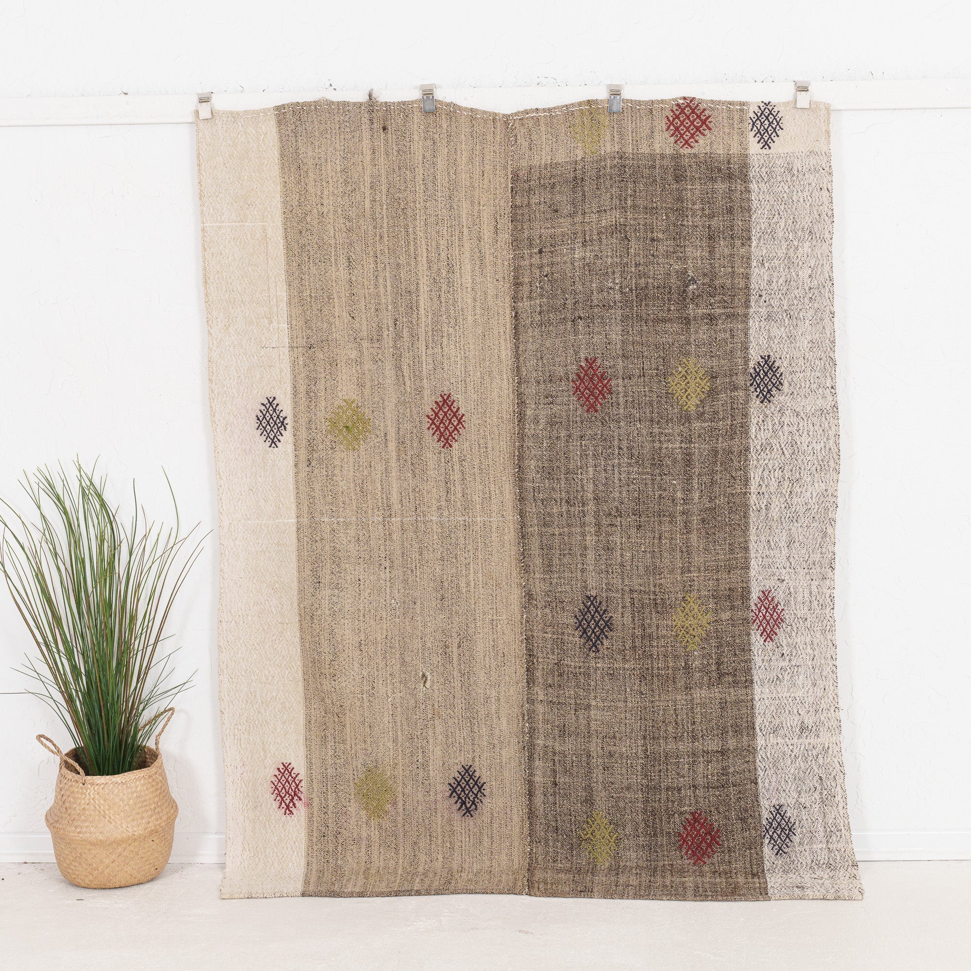 Urielara - Vintage Turkish Small Rug