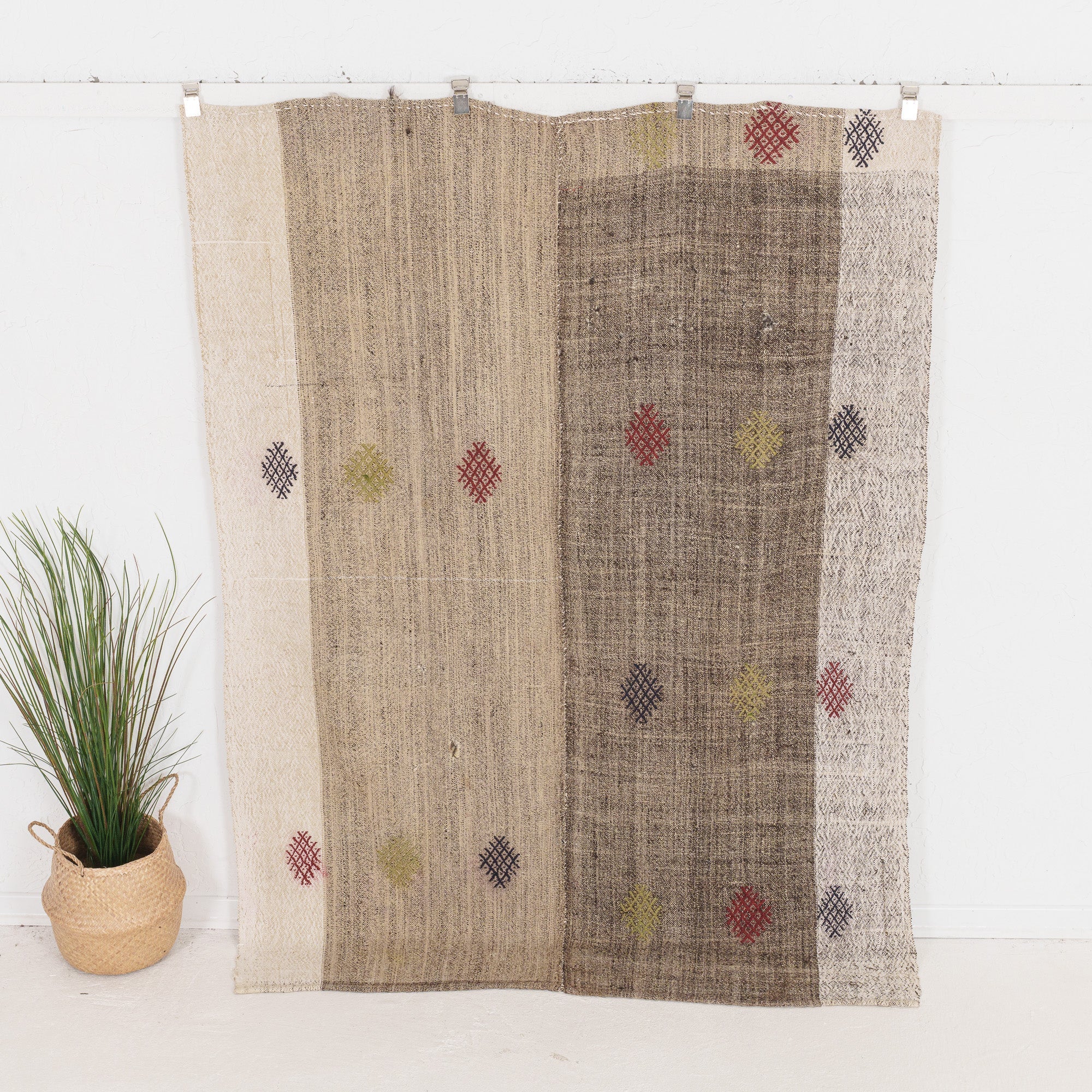 Urielara - Vintage Turkish Small Rug