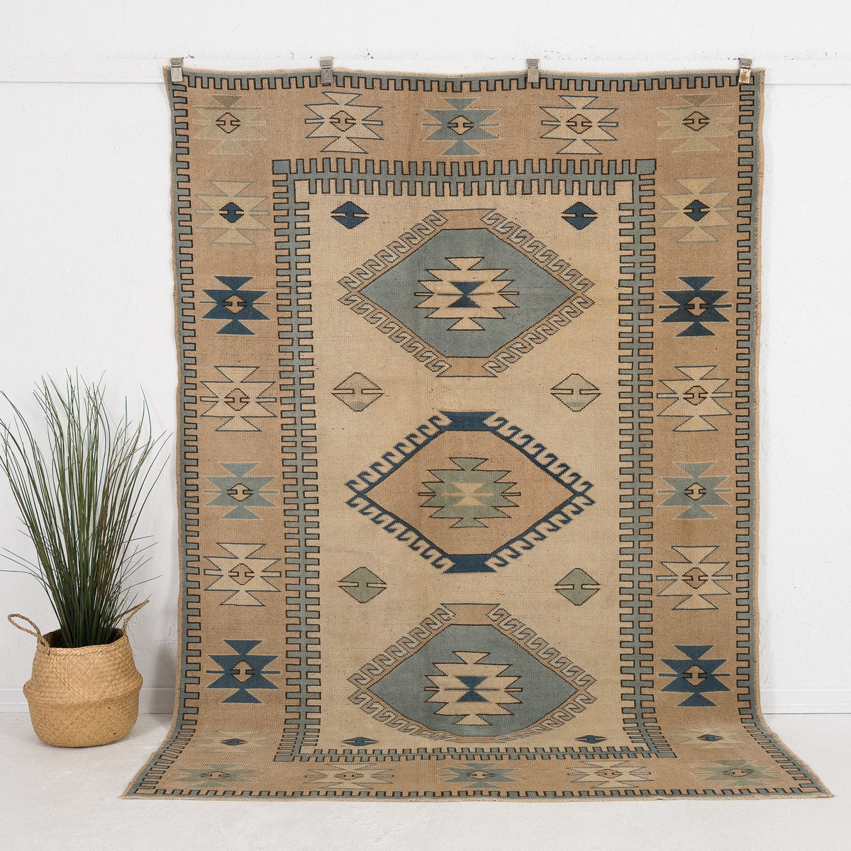 Velorisa - Vintage Turkish Area Rug