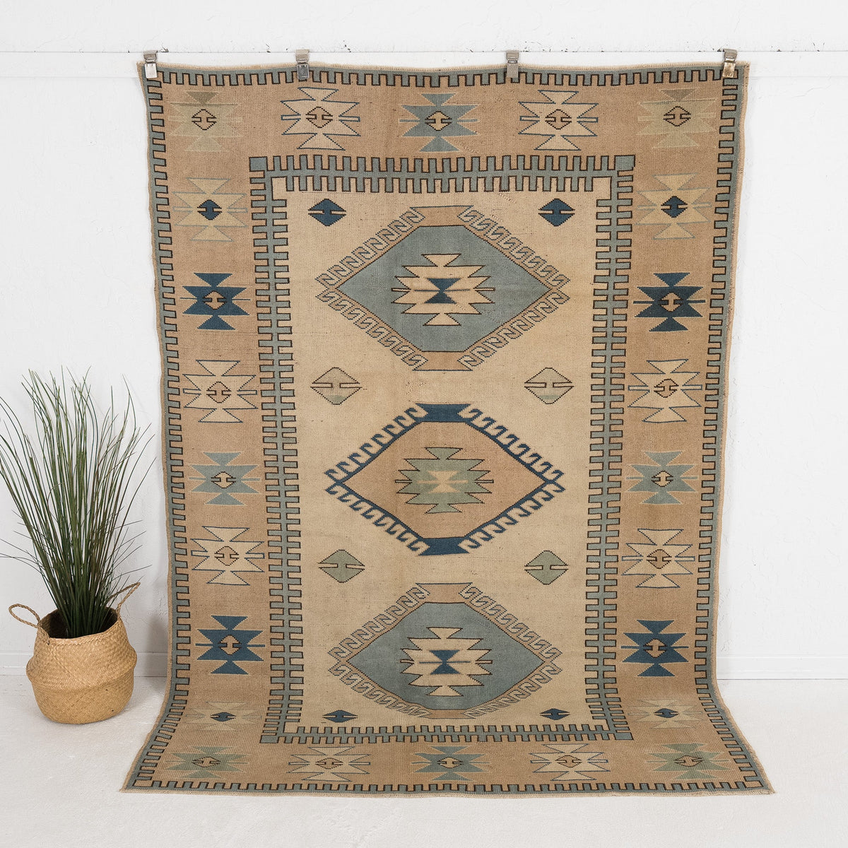 Velorisa - Vintage Turkish Area Rug