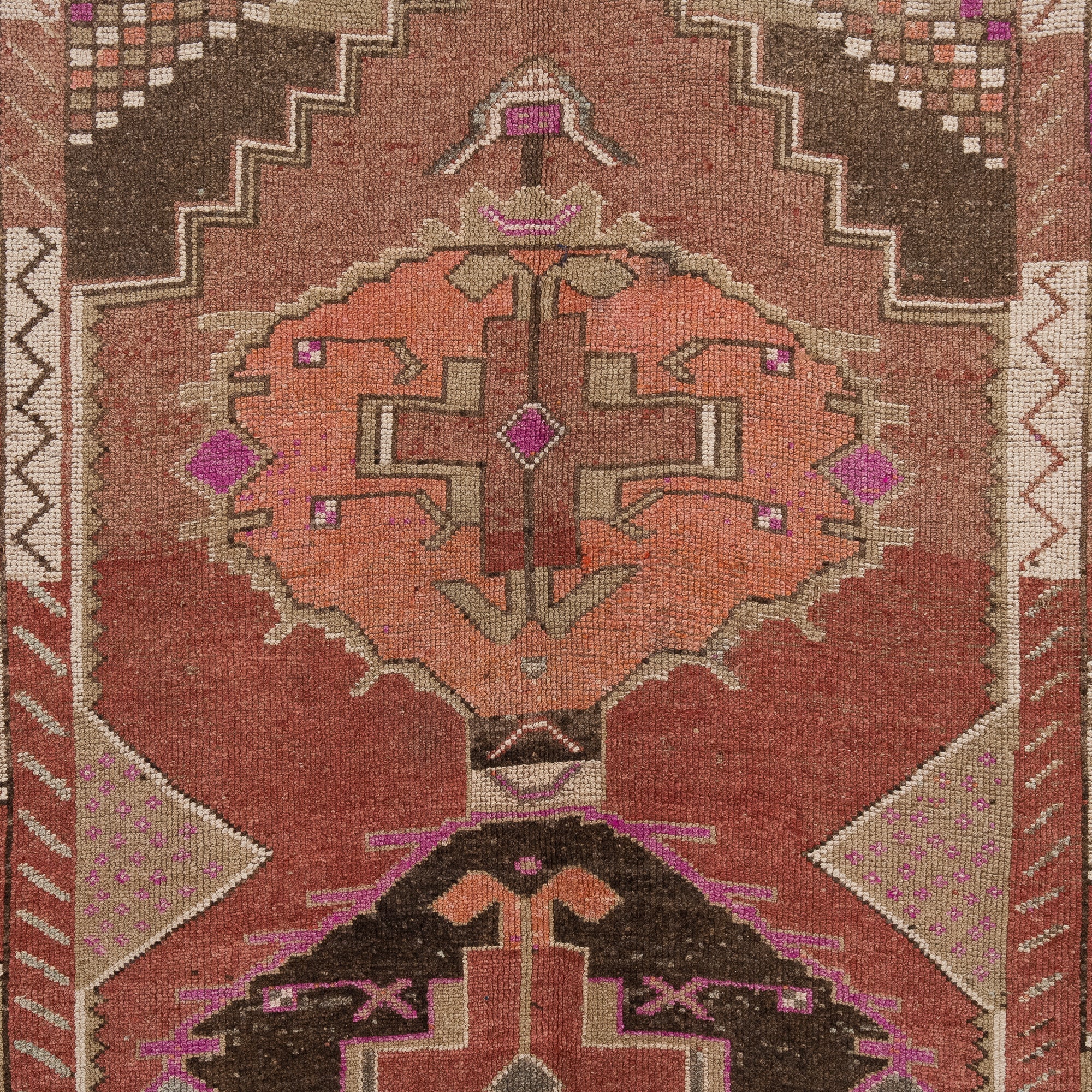 Sorelyra - Vintage Turkish Runner Rug