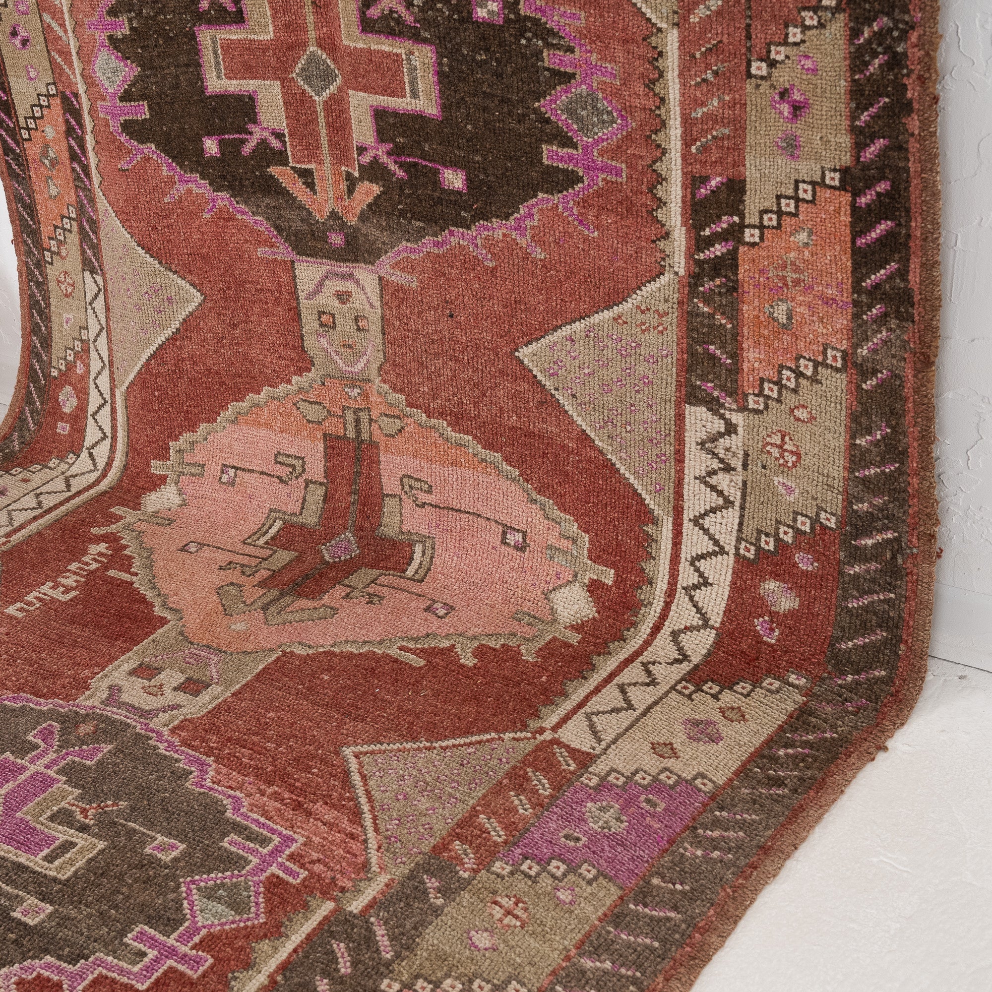 Sorelyra - Vintage Turkish Runner Rug