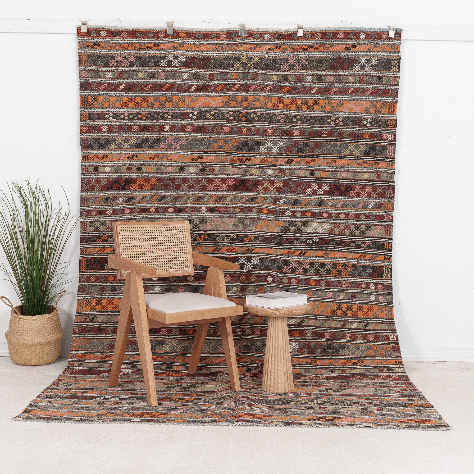 Taelysella - Vintage Turkish Area Rug