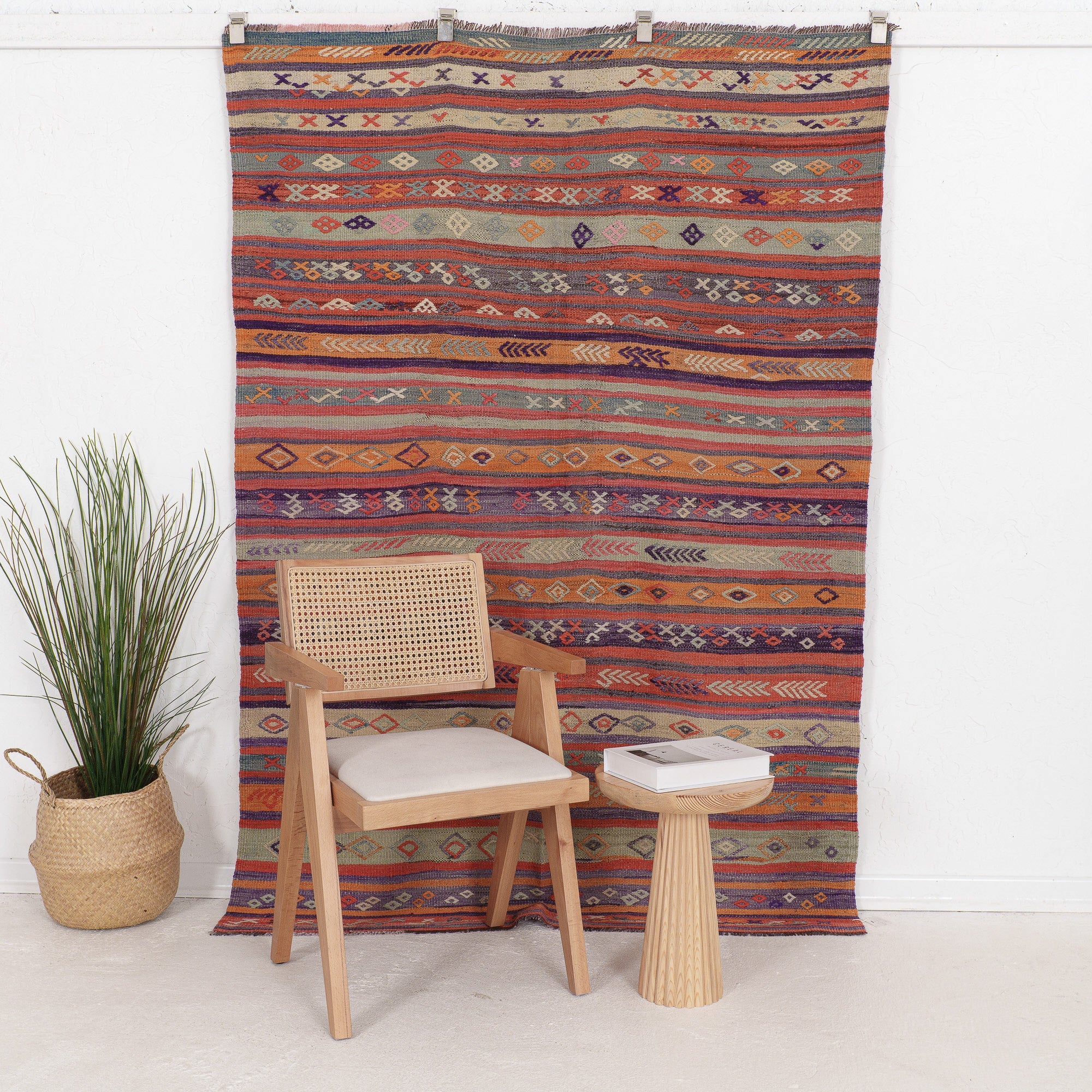 Raelisine - Vintage Turkish Small Rug