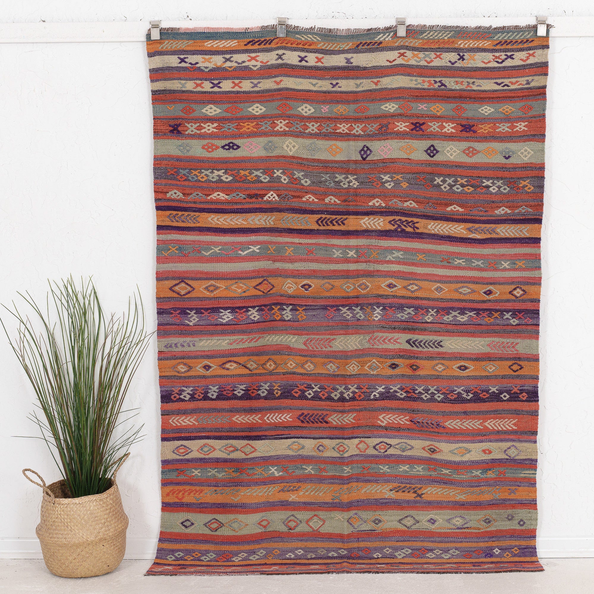 Raelisine - Vintage Turkish Small Rug