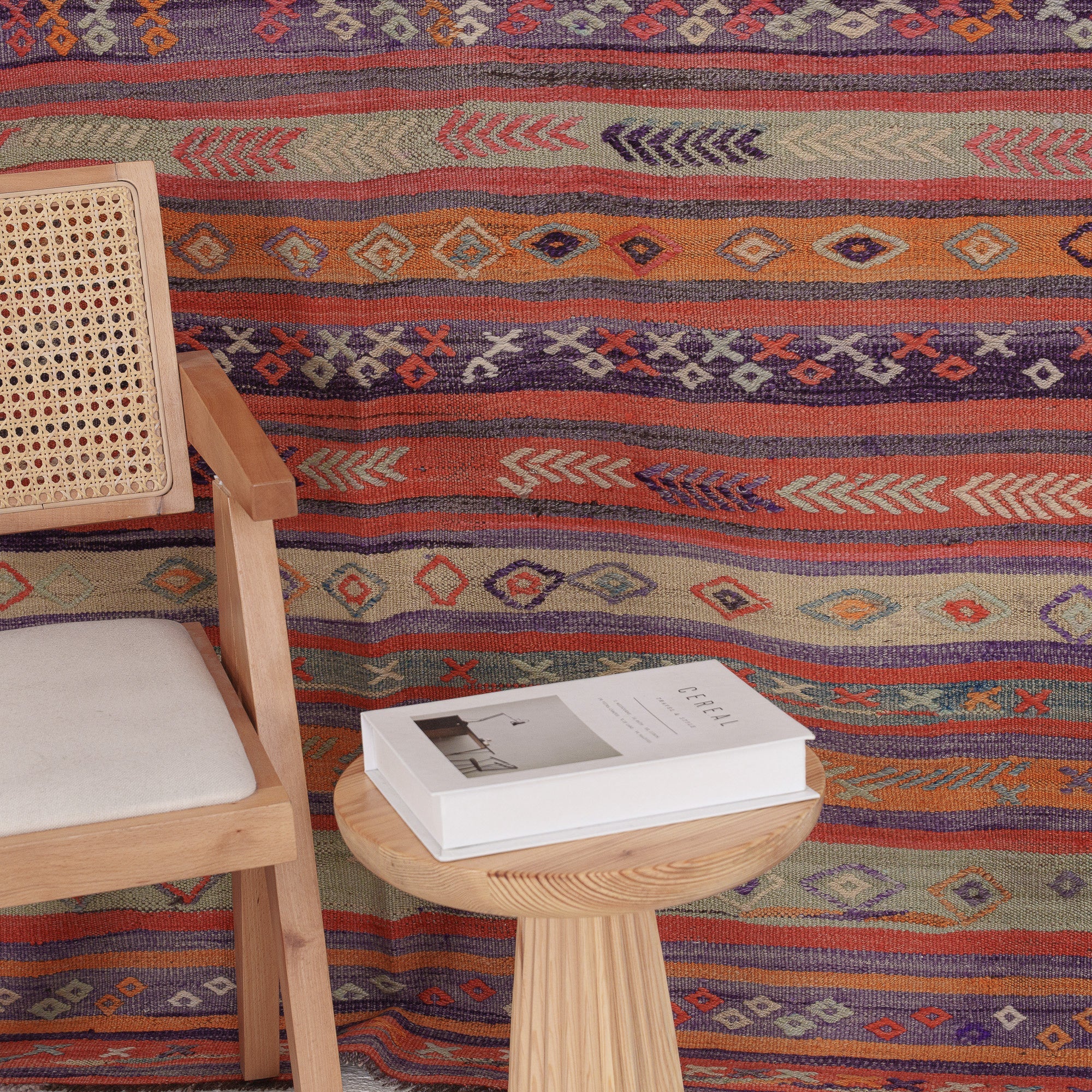 Raelisine - Vintage Turkish Small Rug