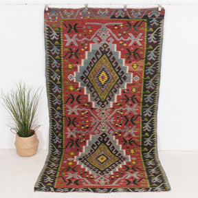 Vaelisine - Vintage Turkish Area Rug
