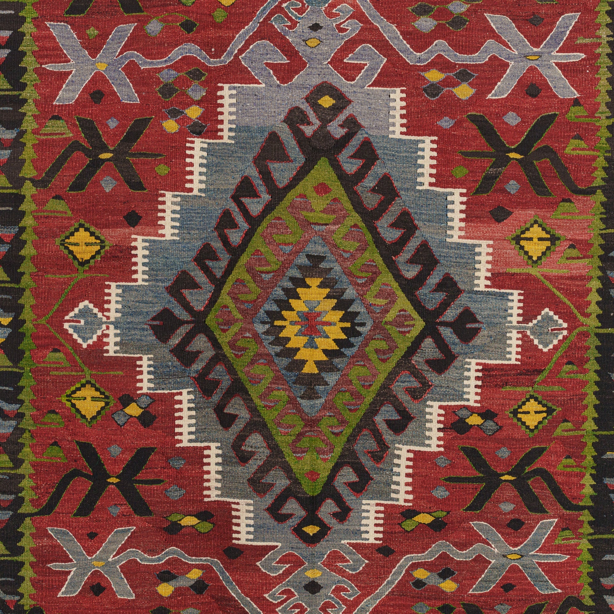 Vaelisine - Vintage Turkish Area Rug