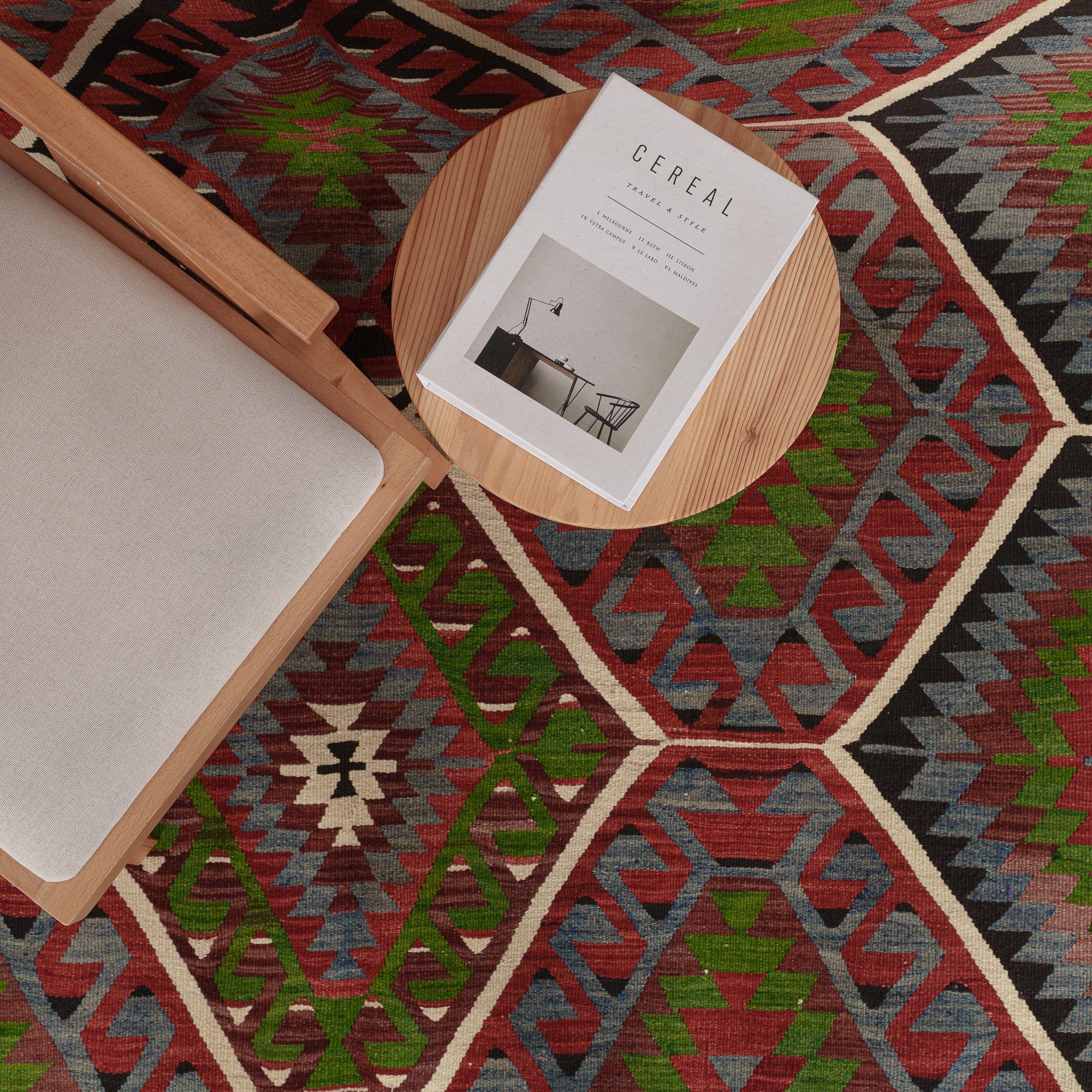 Saerinella - Vintage Turkish Area Rug