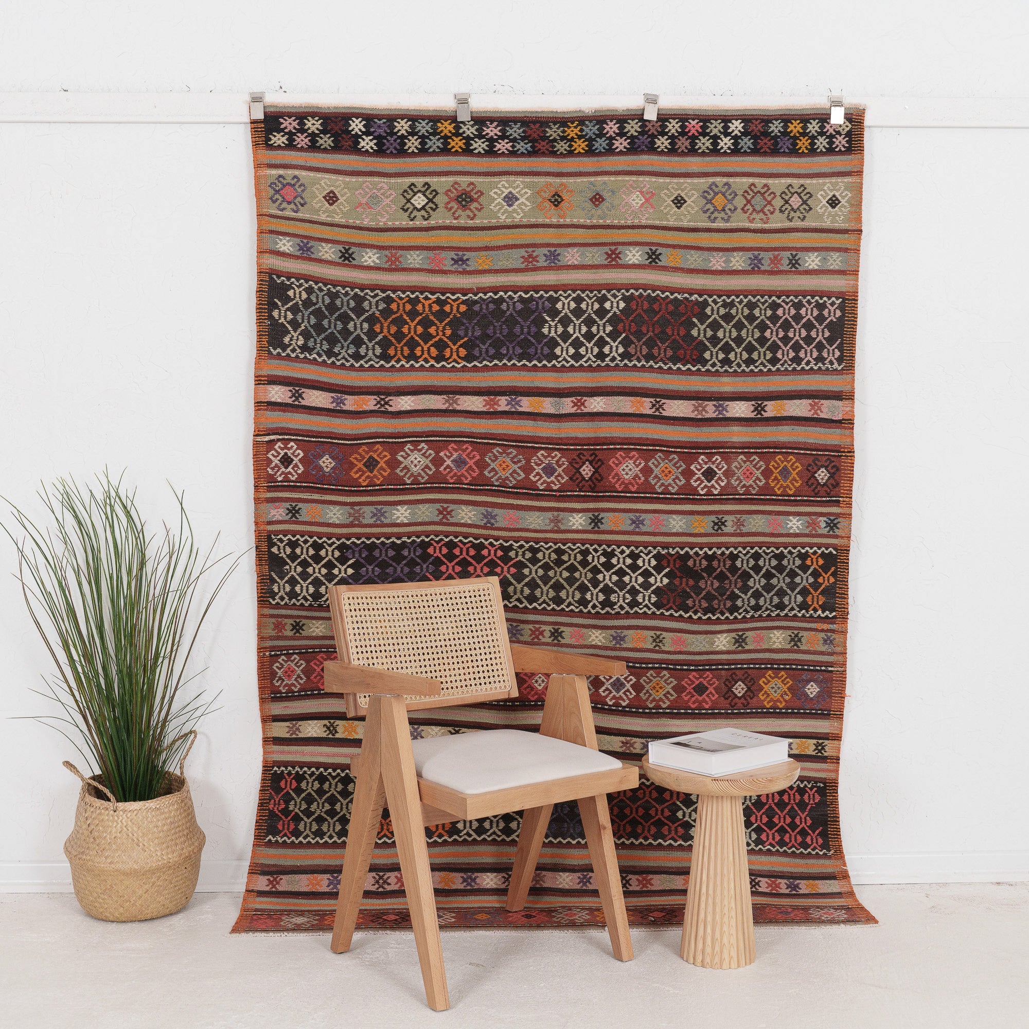 Taelysine - Vintage Turkish Small Rug