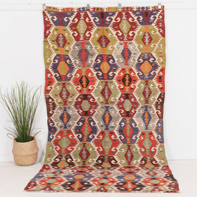 Vaelisa - Vintage Turkish Area Rug