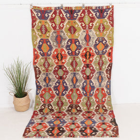 Vaelisa - Vintage Turkish Area Rug