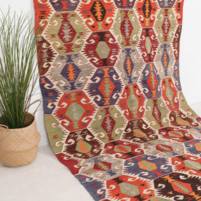 Vaelisa - Vintage Turkish Area Rug