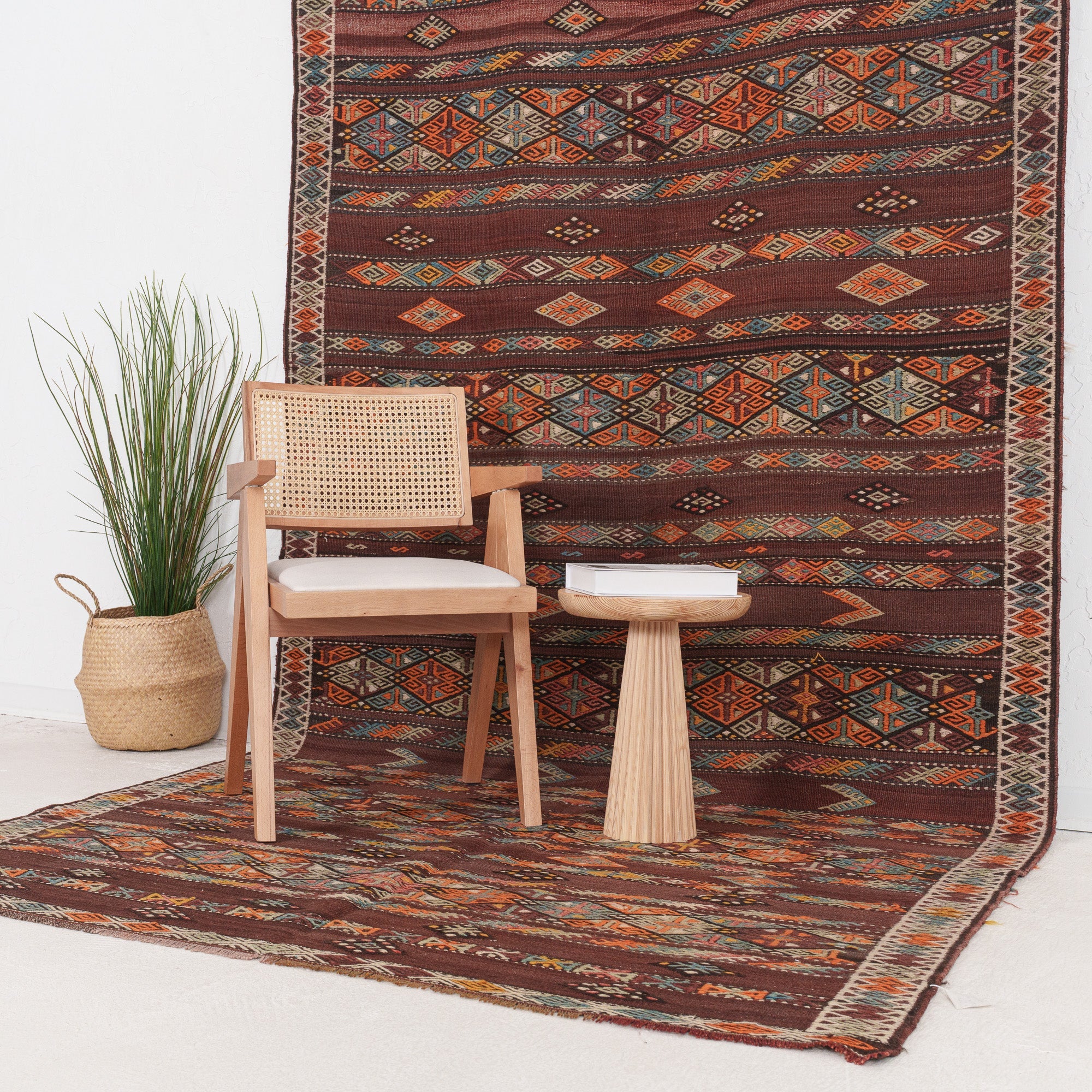 Urielella - Vintage Turkish Area Rug