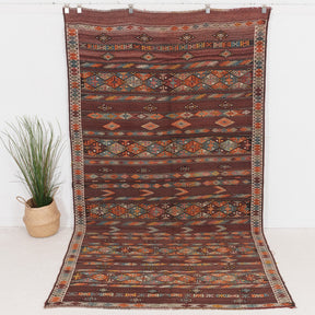 Urielella - Vintage Turkish Area Rug