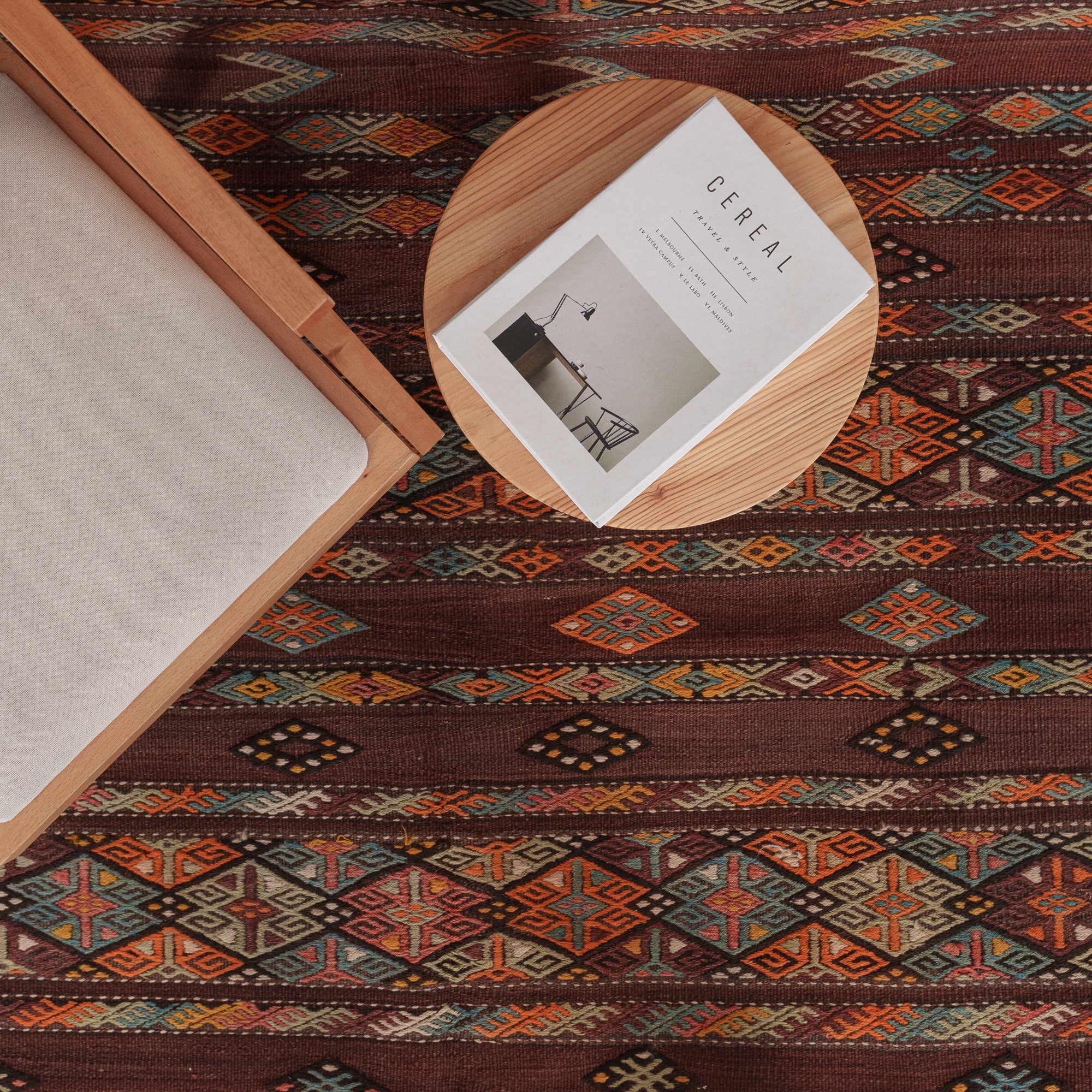 Urielella - Vintage Turkish Area Rug