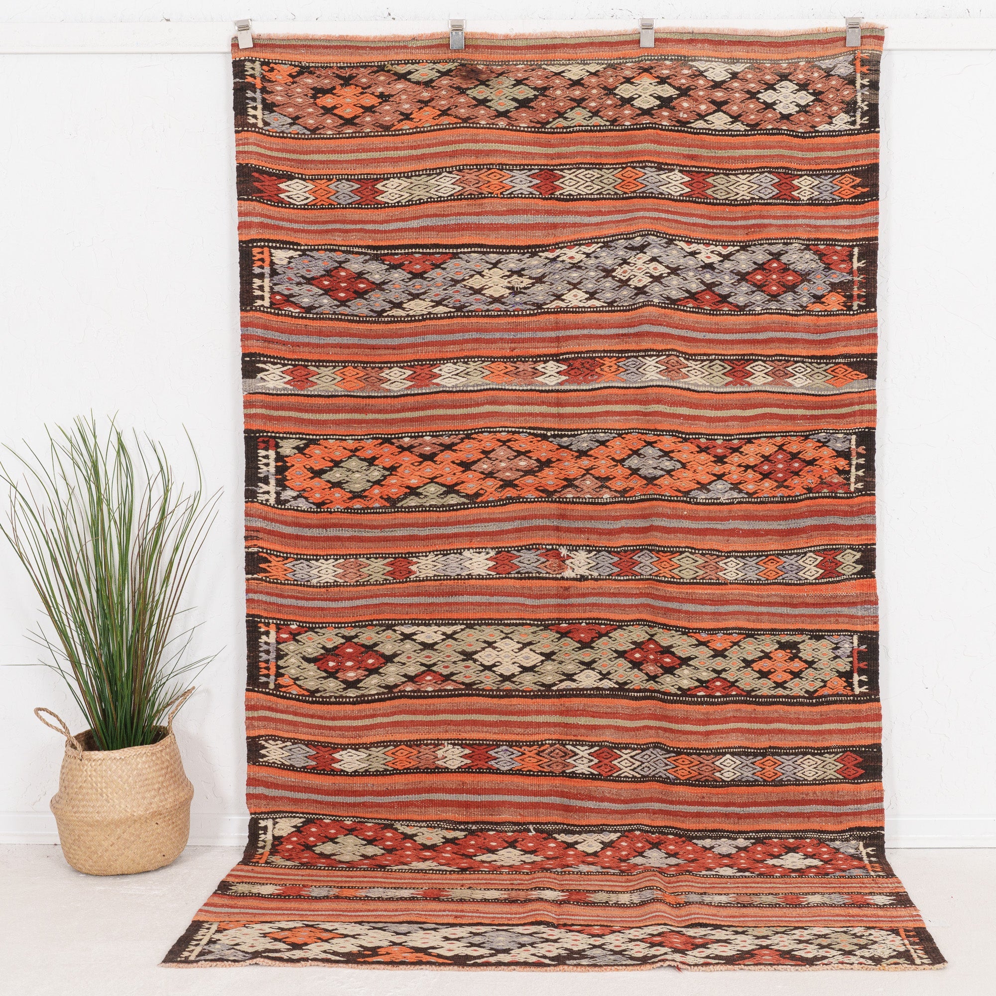 Urielena - Vintage Turkish Area Rug