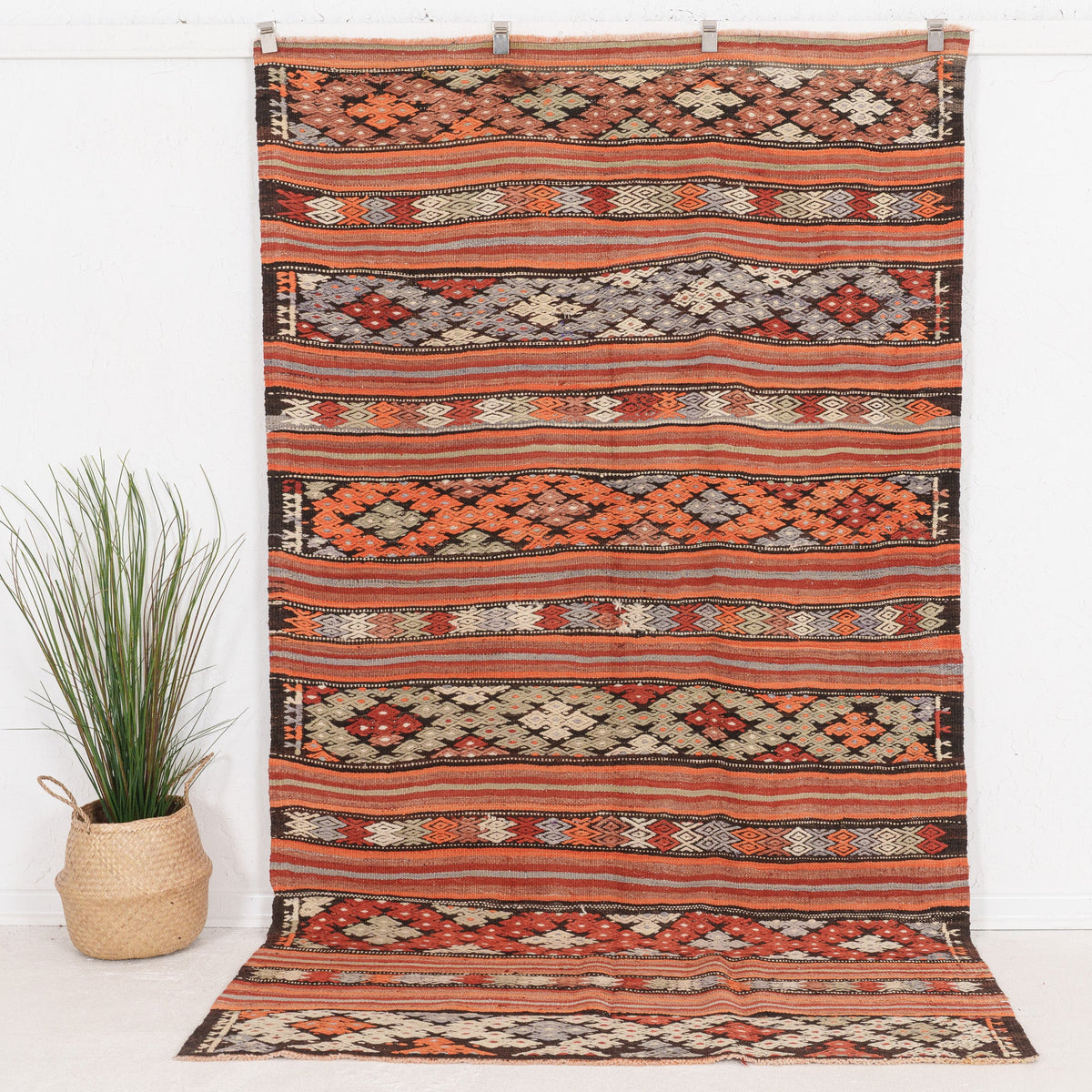 Urielena - Vintage Turkish Area Rug