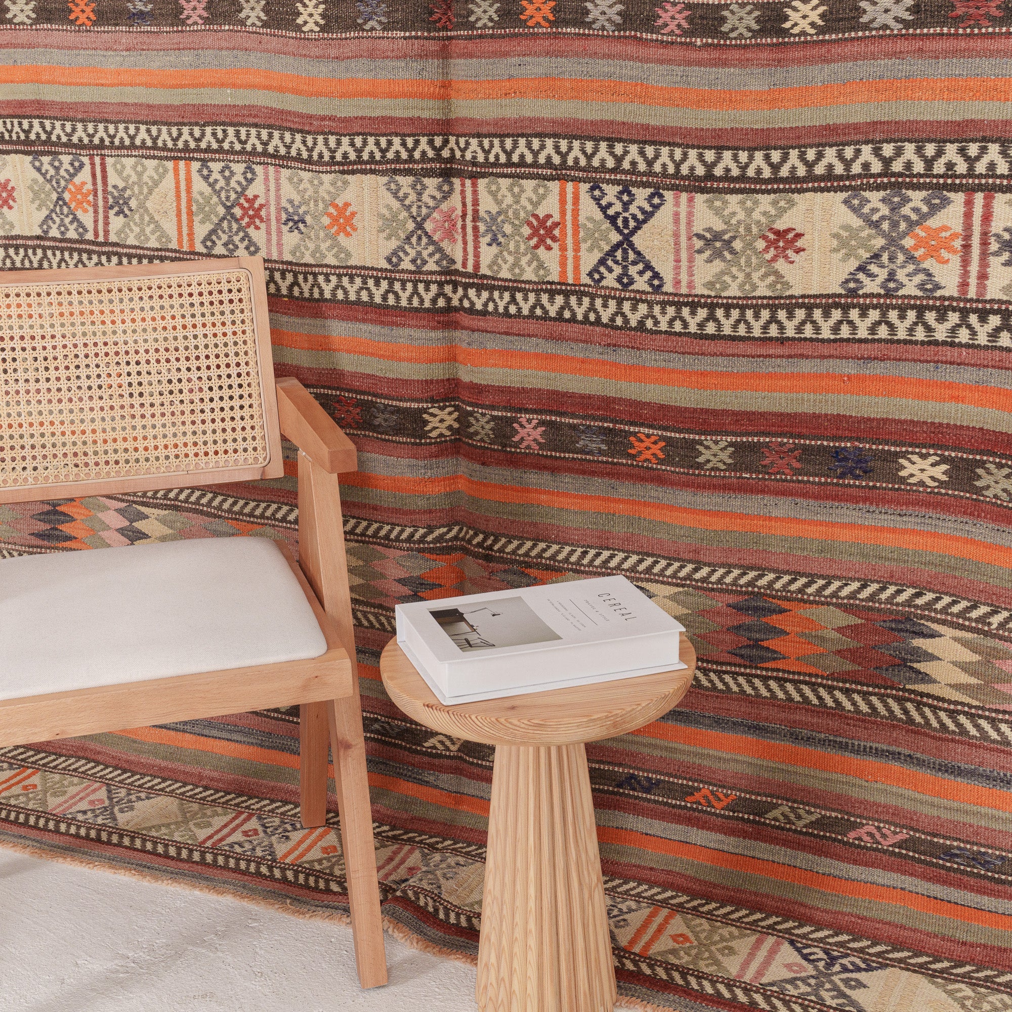 Uriela - Vintage Turkish Small Rug