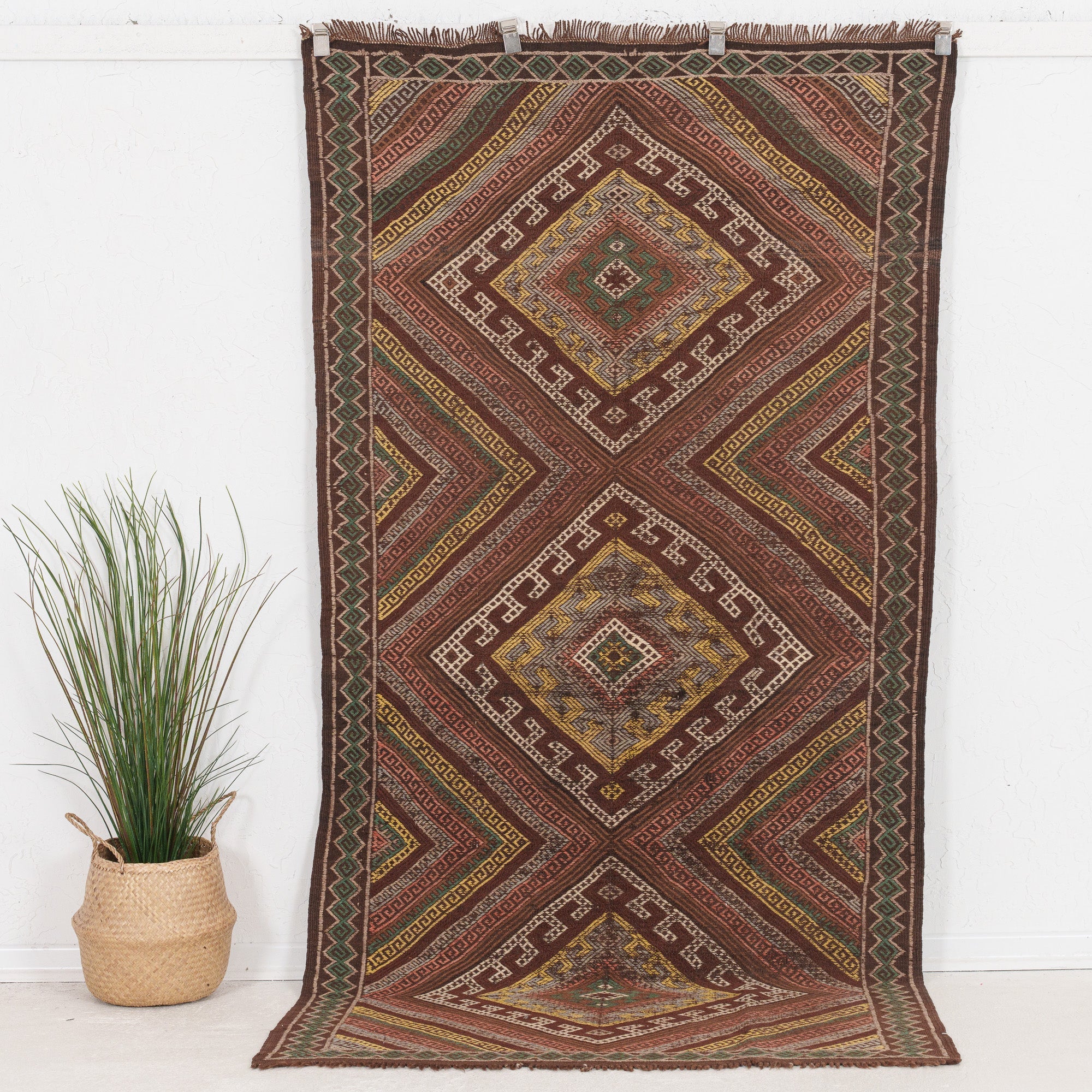 Urieline - Vintage Turkish Small Rug