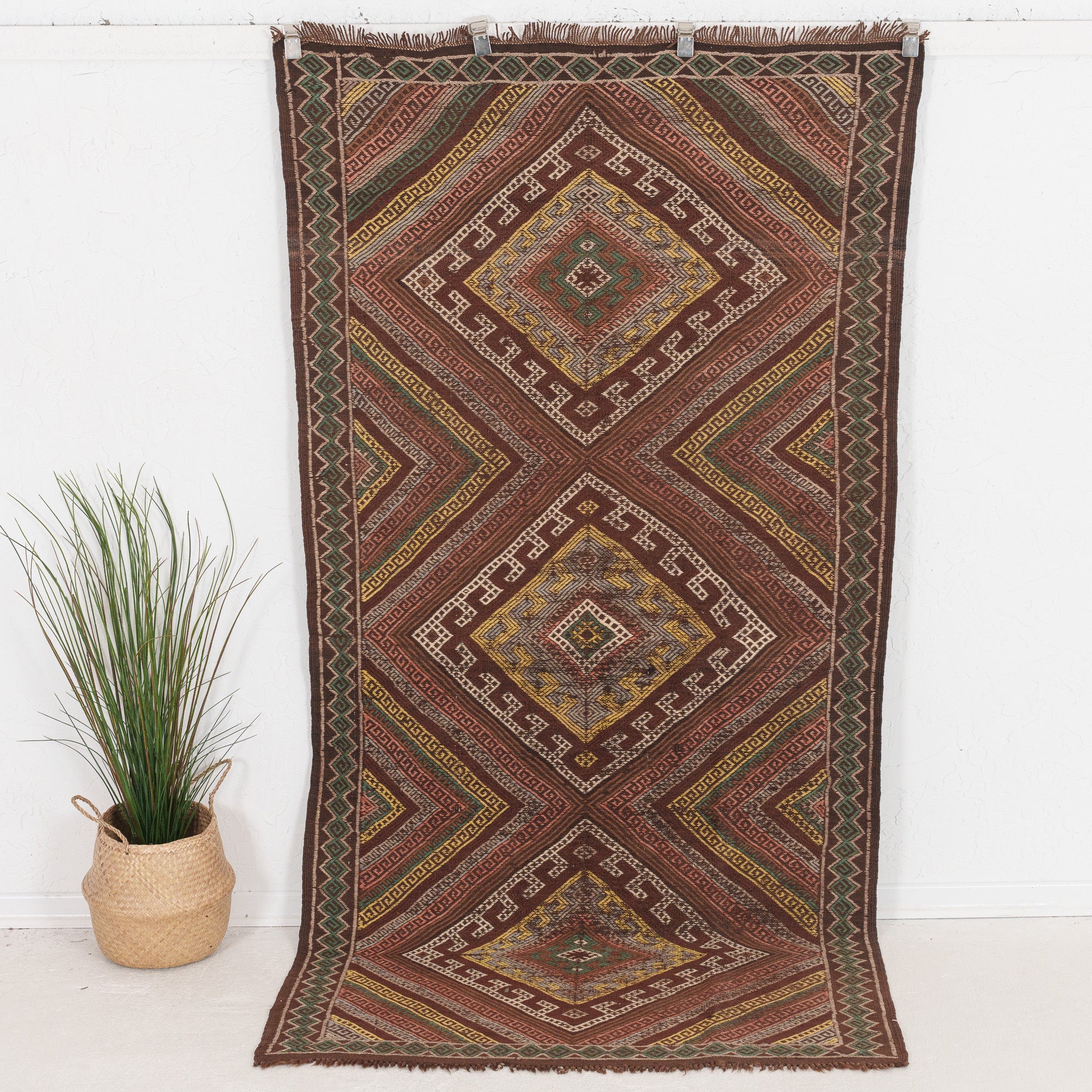 Urieline - Vintage Turkish Small Rug