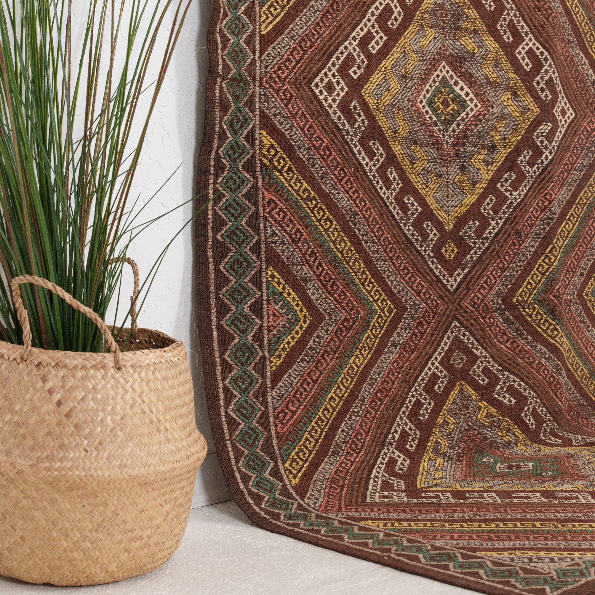 Urieline - Vintage Turkish Small Rug