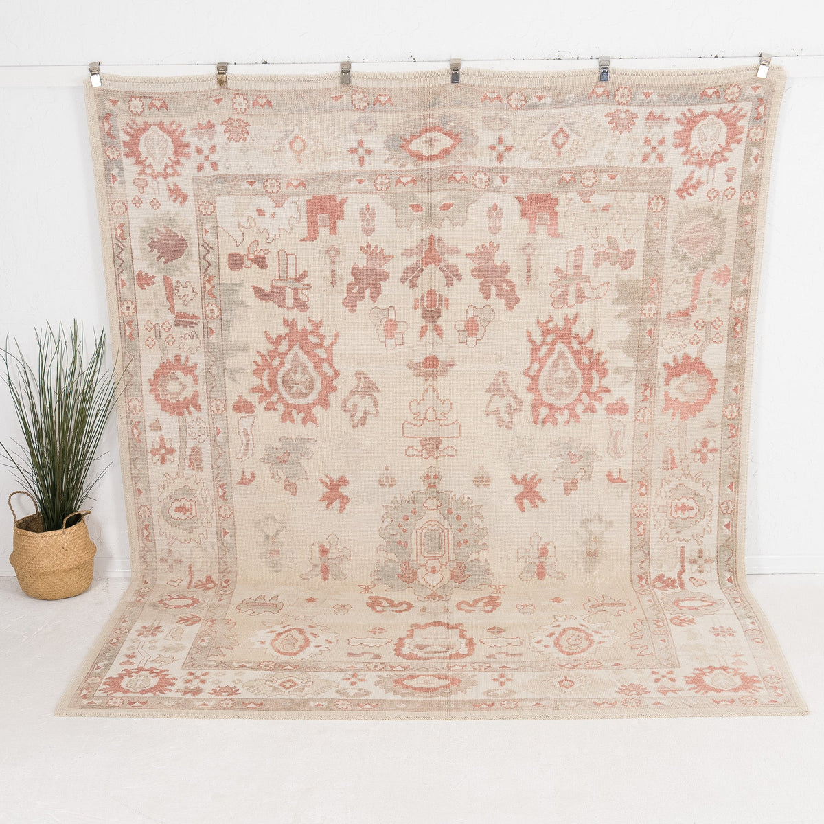 Roselyra - Vintage Turkish Area Rug