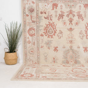 Roselyra - Vintage Turkish Area Rug