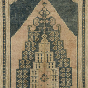 Authentic 5x9 area rug from turkish, in subtle beige tones