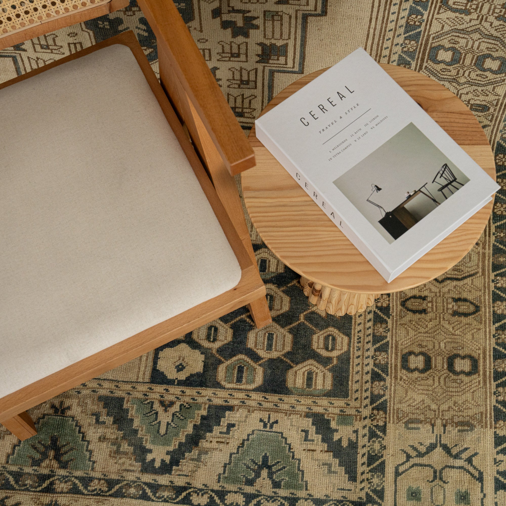 Mirabel - Turkish Rug, Vintage Charm for Modern Spaces