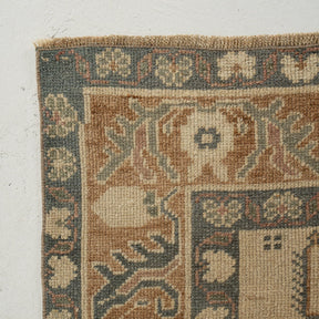 Elegant beige area rug, perfect for living room, entryway, bedroom, office, dining room decor