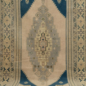 Authentic 5x9 area rug from turkish, in subtle beige tones