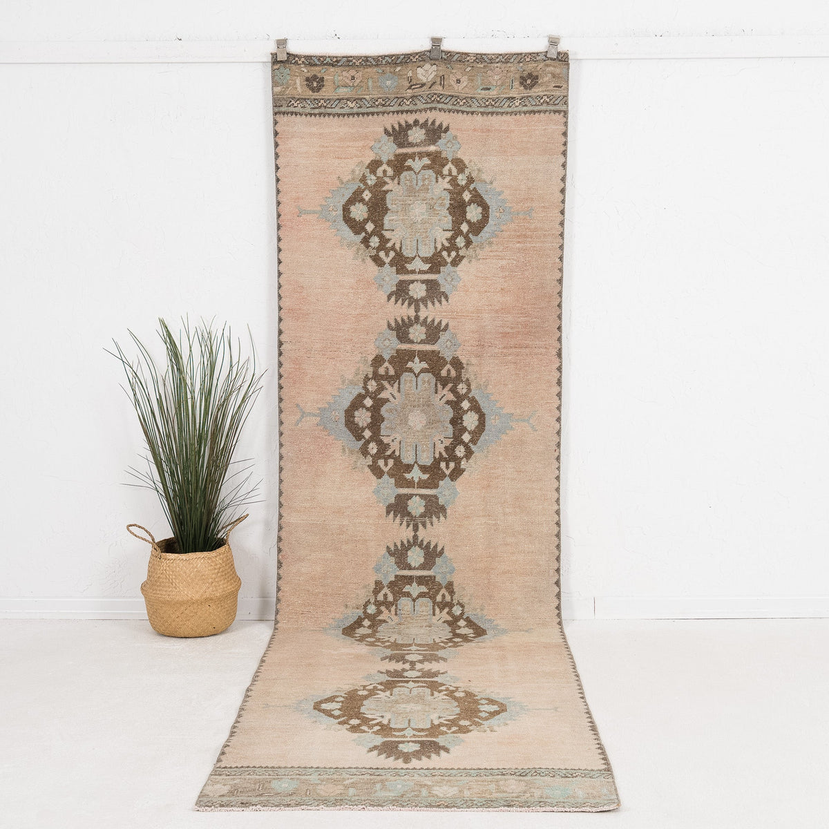 Variselle - Vintage Turkish Runner Rug