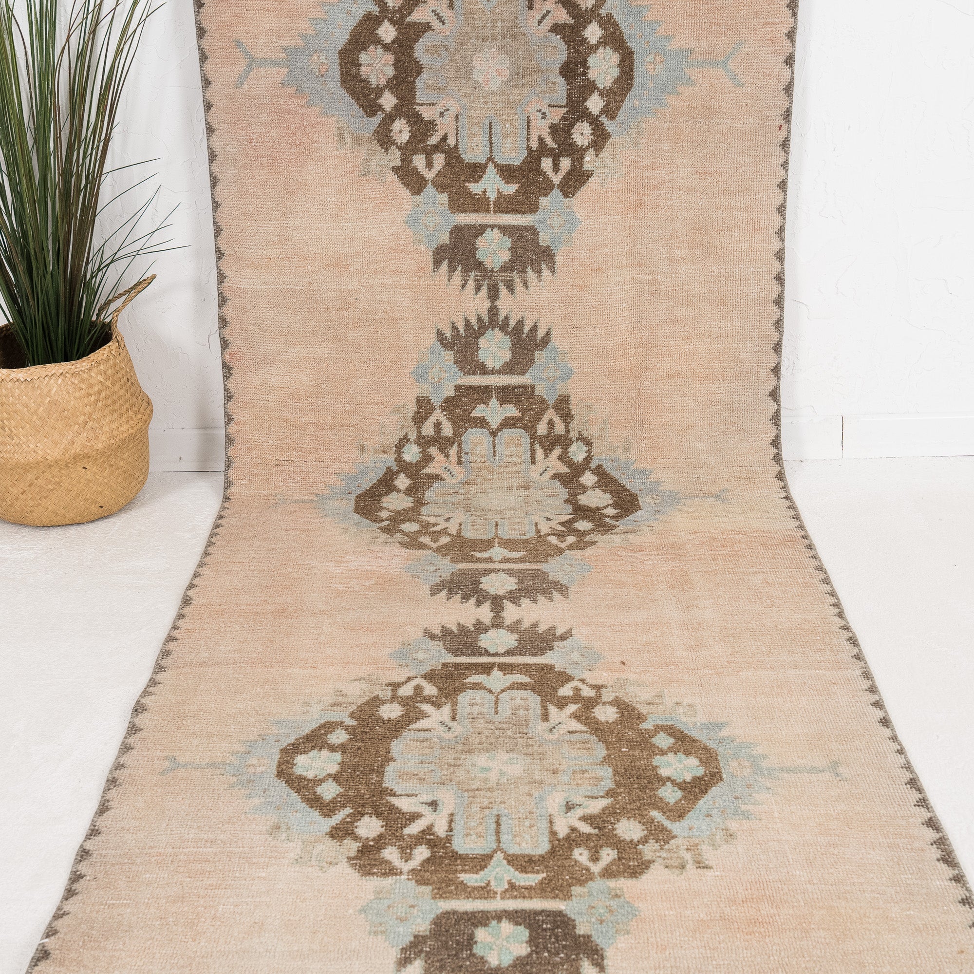 Variselle - Vintage Turkish Runner Rug