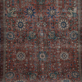 turkish made 7x10 area rug, adding character to any living room, bedroom, entryway, office, kitchen & dining