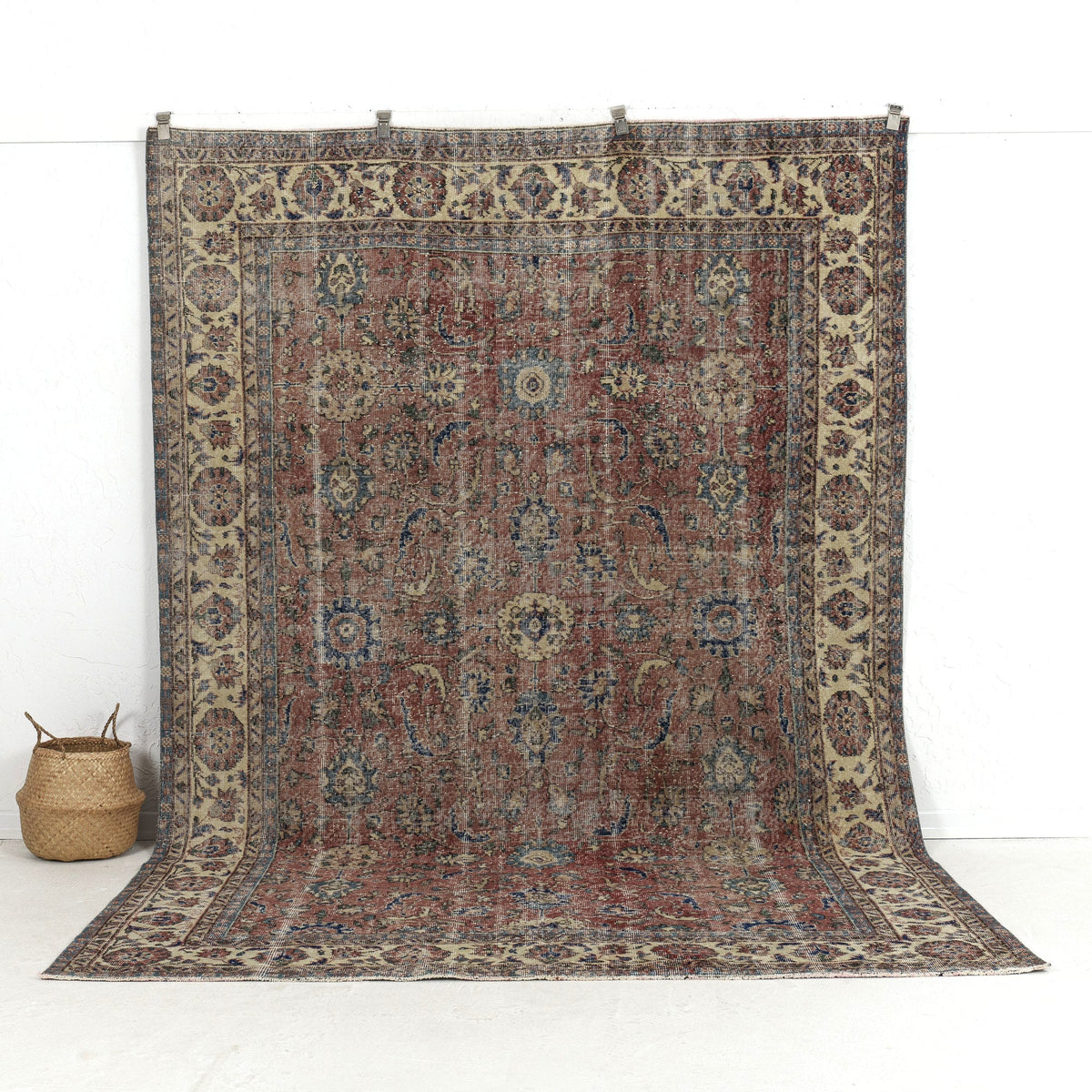 Nelisya - Vintage Turkish Area Rug