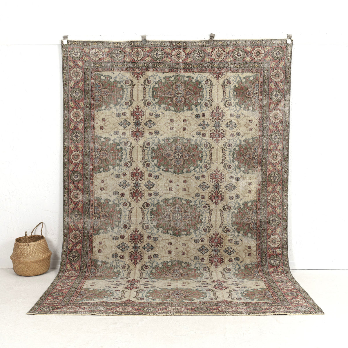 Yelindra - Vintage Turkish Area Rug