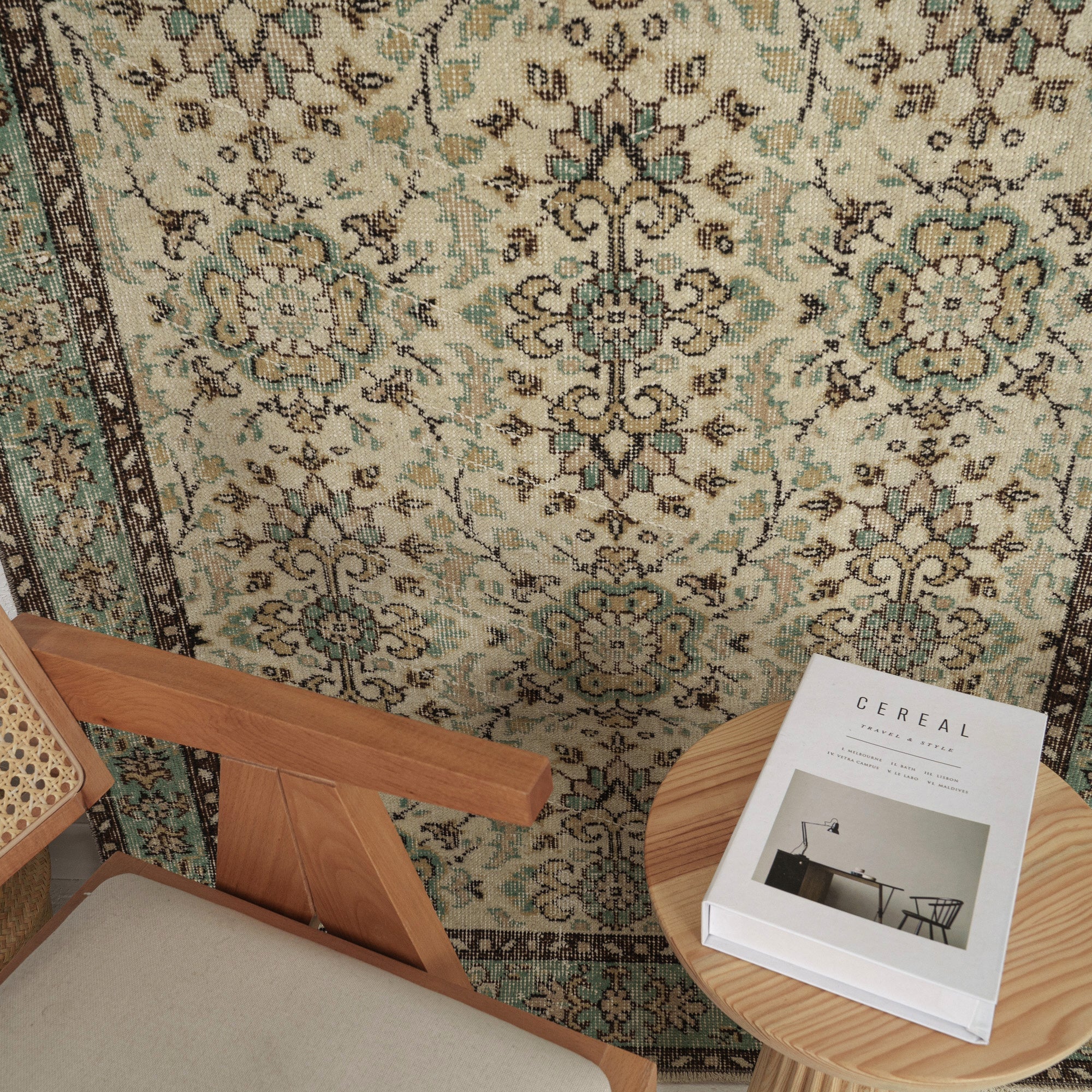 Avenia - Dining Room Rug, Antique Oriental Masterpiece