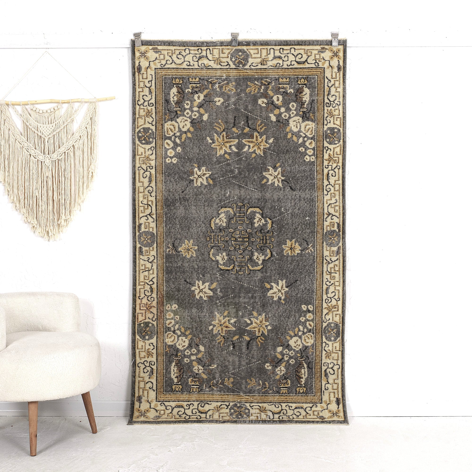 Flannery - Dining Room Rug, Antique Oriental Masterpiece