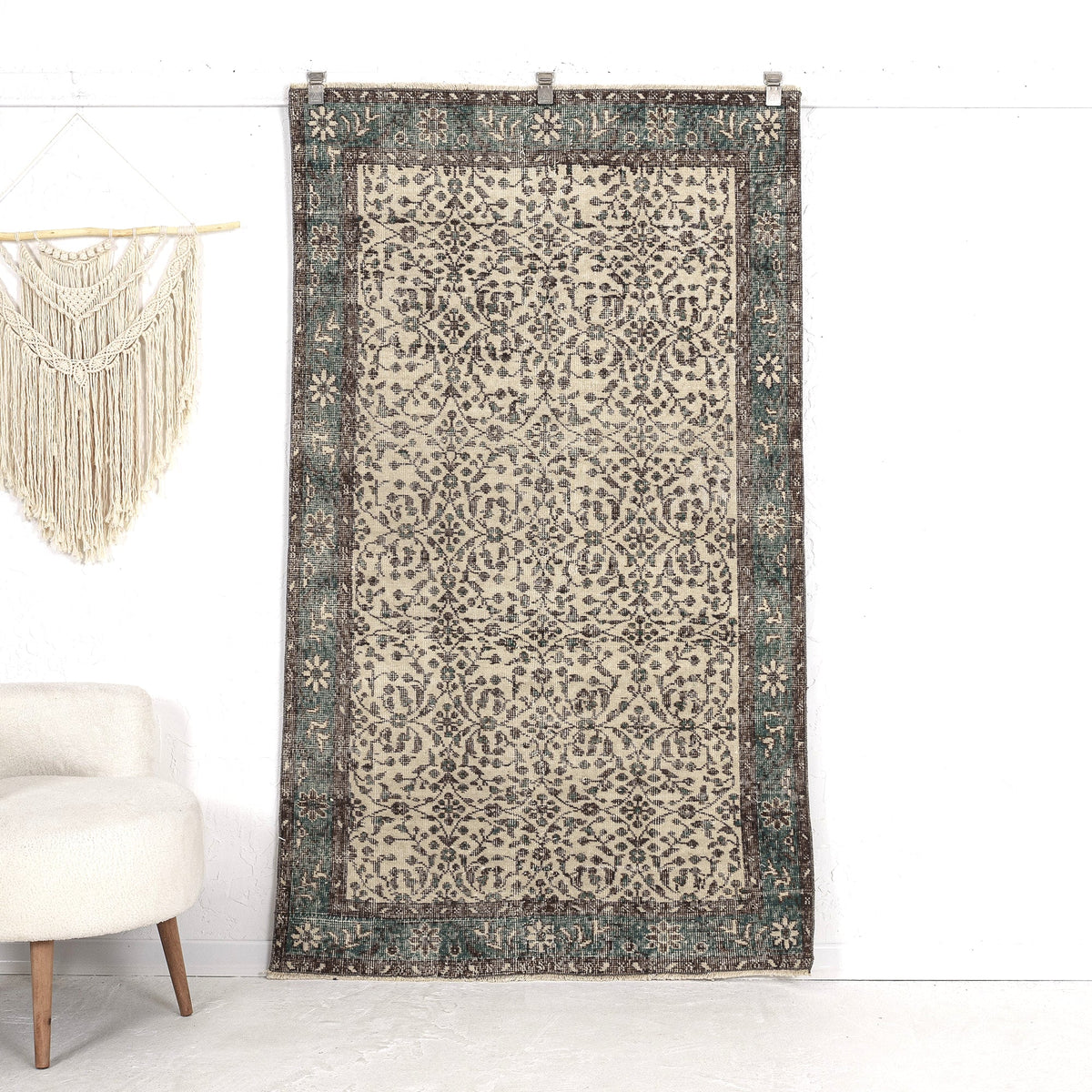 Faylene - Vintage Turkish Small Rug