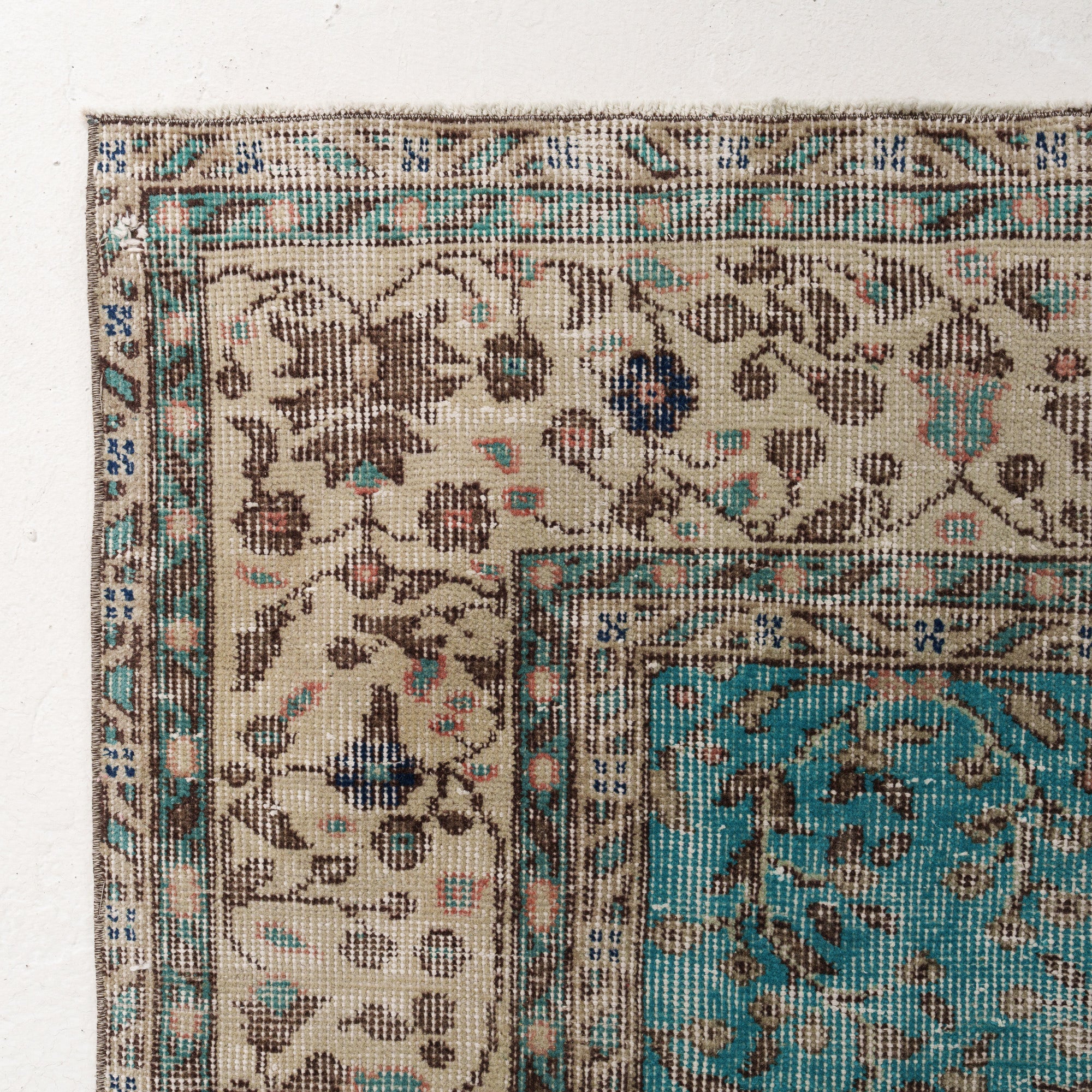 7x10 Blue Turkish Rug