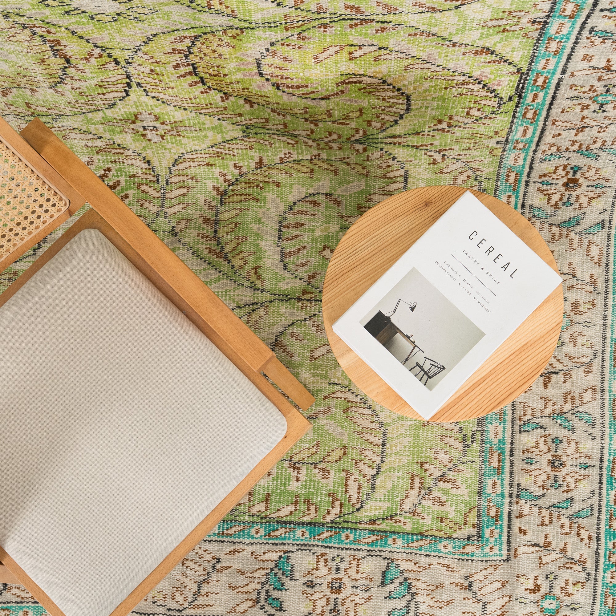 Lyradia - Vintage Turkish Area Rug