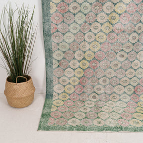 Medium Green Antique Rug
